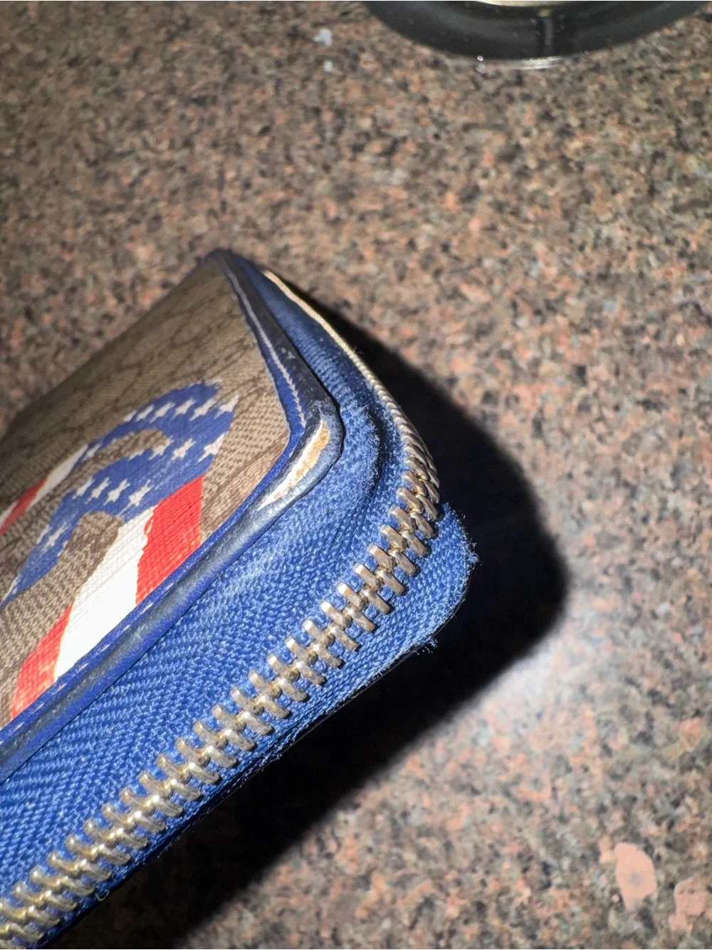 Gucci USA Flag Zip-Around Long Wallet 🇺🇸 authentic/limited edition